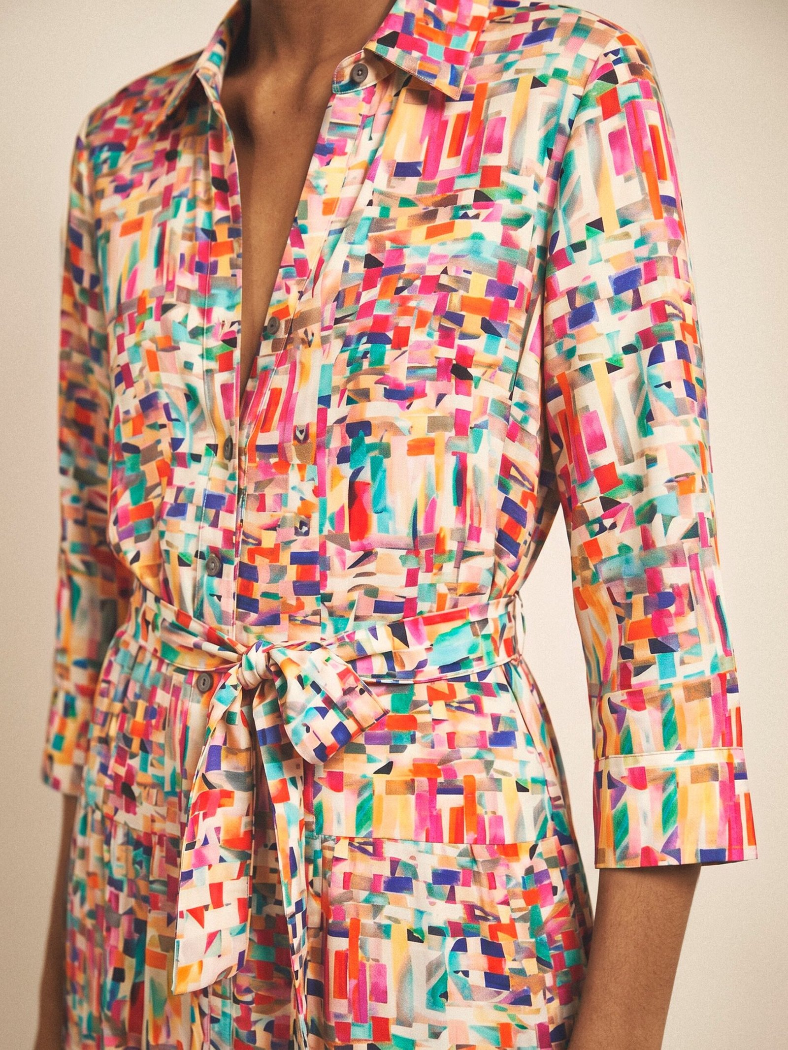 Astrid bright ribbon print maxi dress - Image 7
