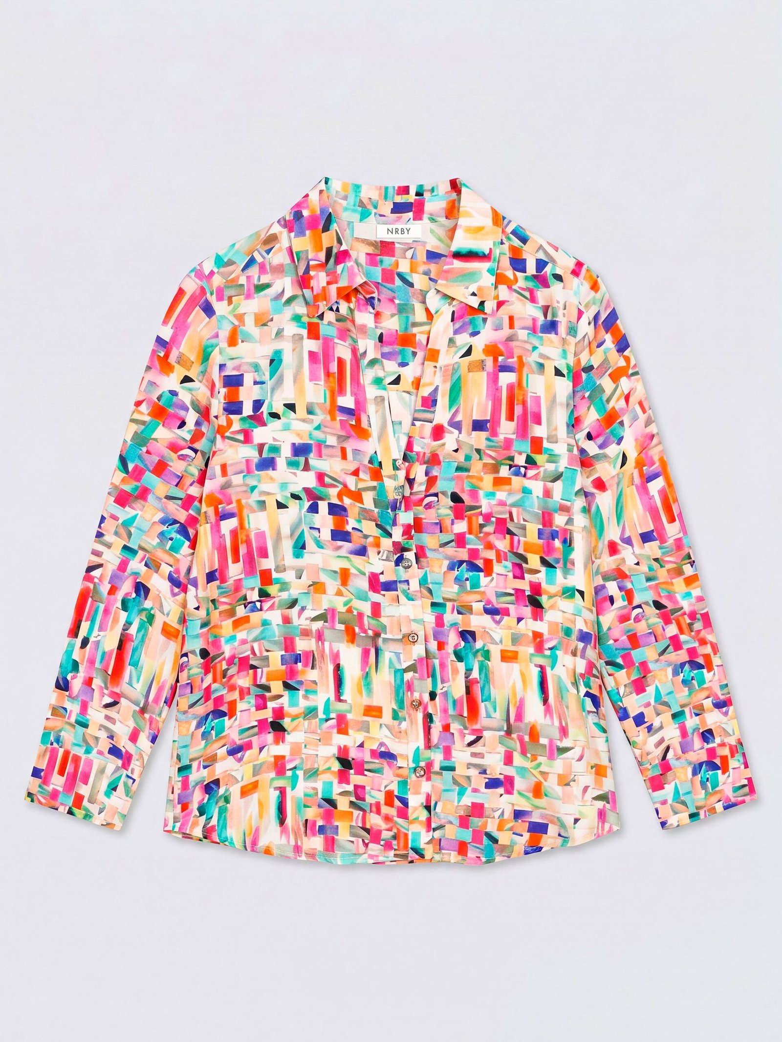 Opal bright ribbon print shirt - Image 6